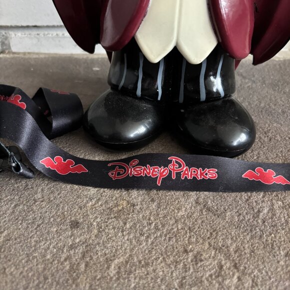 Disney Parks Halloween Vampire Mickey Popcorn Bucket Glow In the Dark - Picture 2 of 6